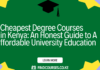Cheapest Degree Courses in Kenya: An Honest Guide to Affordable University Education